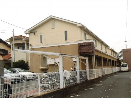 うみなかパーム　アパート　福岡市東区　H30年12月完工　外壁（屋根・外壁）